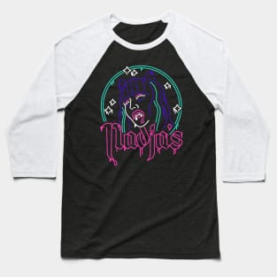 Neon Nadja's Nightclub Baseball T-Shirt